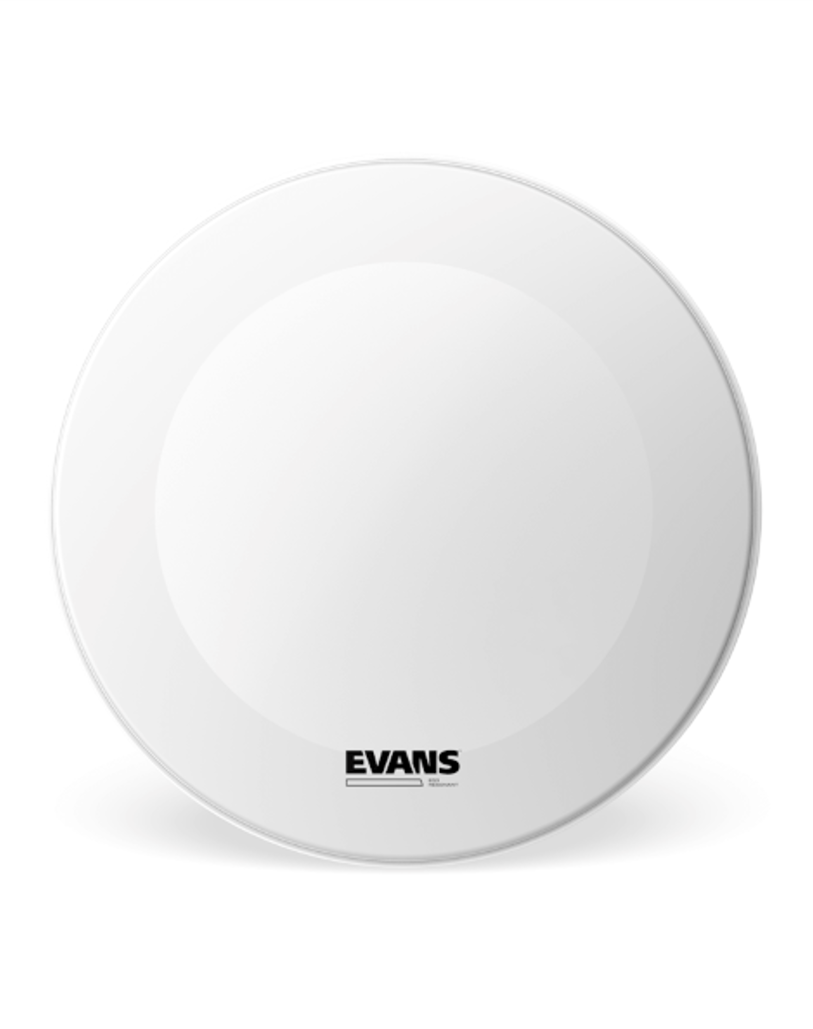 EVANS EQ3 Resonant Coated White 20" Bassdrum Head BD20RGCW-NP